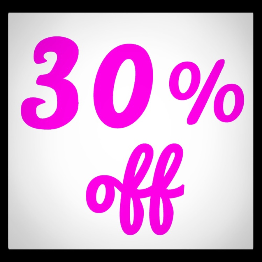 NEW! 30% Off Items!